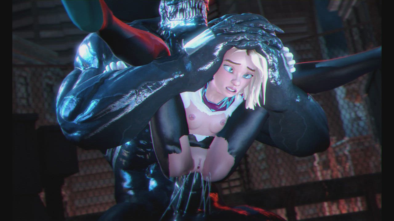 Venom vs Spidergwen [Spider-verse] (froggysfm) - free porn video