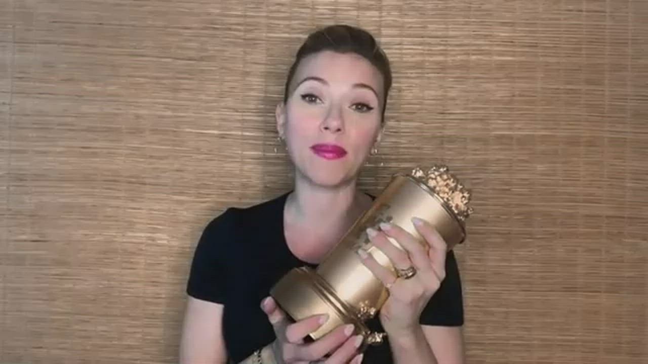 Scarlett Johansson getting Slimed - free porn video