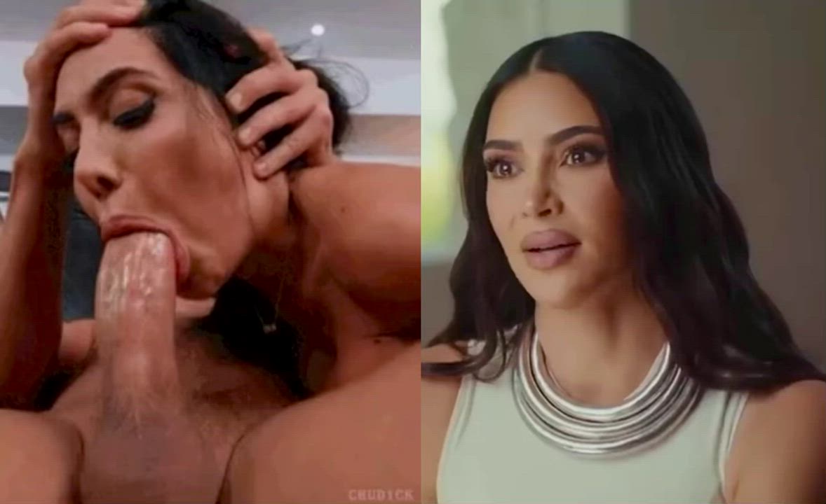 Would love to congratulate Kim Kardashian on her birthday by fucking the stup1d bimbo's wh0re face. Stick my cock inside her pretty little mouth and ram charge down her fucking throat. - free porn video