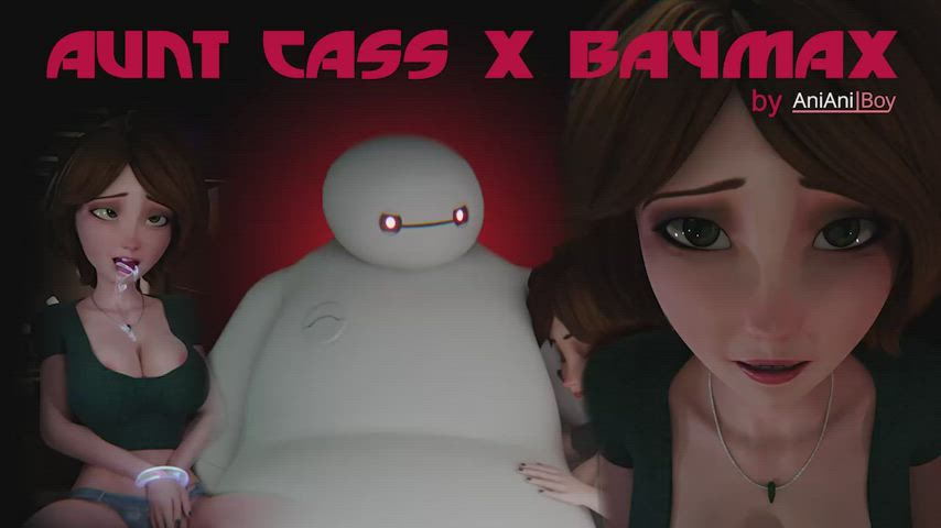 Aunt Cass x Baymax (Anianiboy) [Big Hero Six] - free porn video