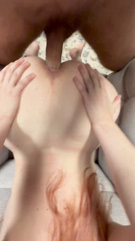 As soon as he told me to bend of the chair, I knew what was coming. - free porn video