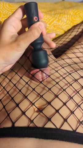 Gooning with a vibe until i have no squirt left 🤤💦 - free porn video