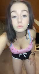 (18) If at least one guy wants to see me strip more often, I'll celebrate and fuck myself💕 - free porn video