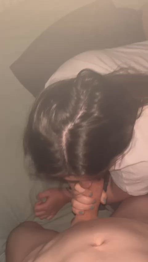 You relax whilst i suck your cock - free porn video