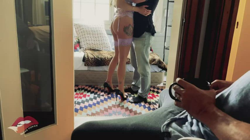 Hubby wanted to watch me get fucked and drench me afterwards. - free porn video