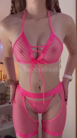 fishnets are so sexy - free porn video