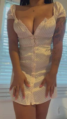 The perfect dress to be bent over in - free porn video