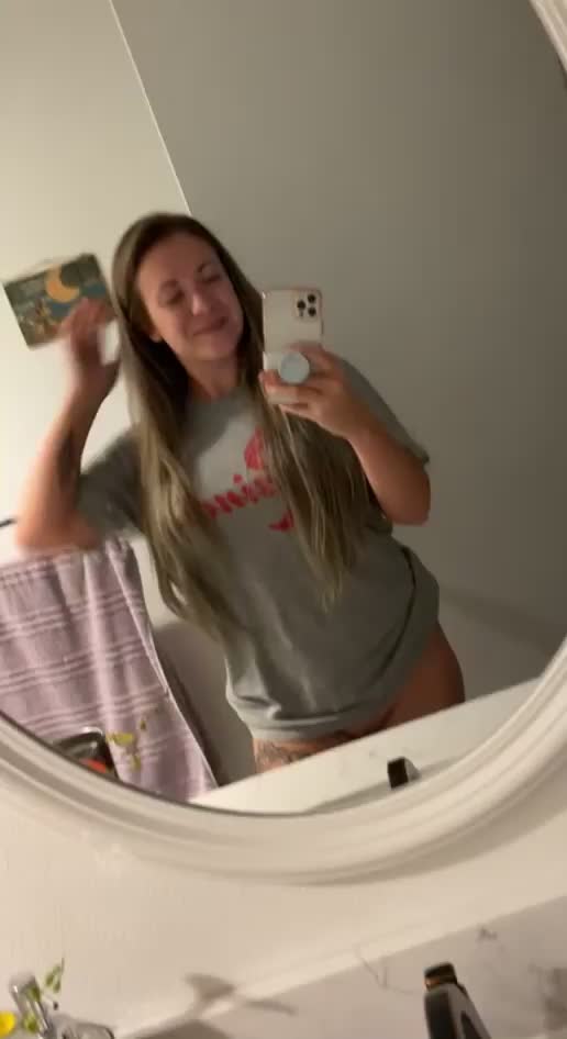 Nothin but a tshirt on :P - free porn video