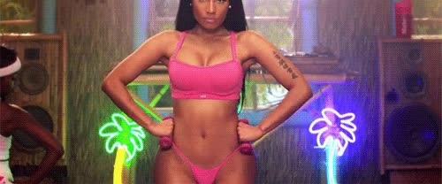 Nicki Minaj has me so horny and bi - free porn video