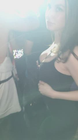 maybe shouldnt have used the flash in this huge crowd lol [GIF] - free porn video
