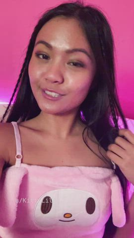 My new outfit is so soft!! Wanna feel it? 😼 - free porn video