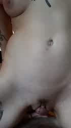 Trying to fit a big cock inside myself - free porn video