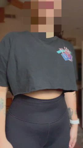 Imagine you watching these bounce while you cum deep in my pussy - free porn video