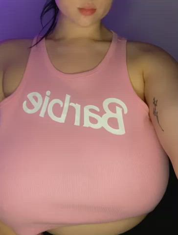 Can I be your big tiddied barbie doll? - free porn video