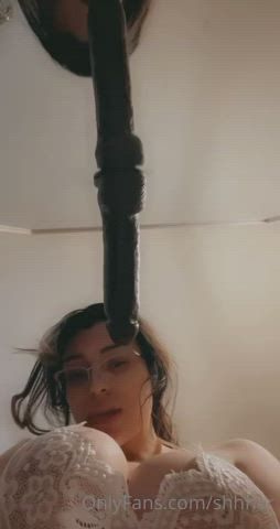 from below, toy on mirror - free porn video