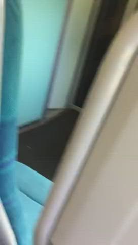 Happy Embarrassed Titties On The Train - free porn video