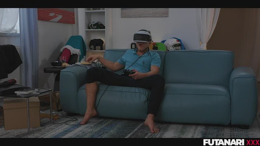 If you cum in the game, you cum in real life! - free porn video