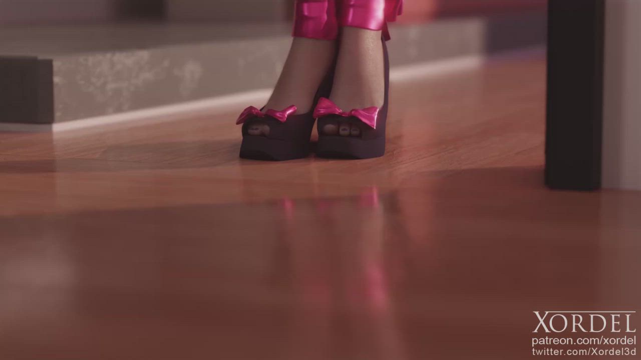 D.Va feeling kinky [Overwatch] (xordel3d) - free porn video