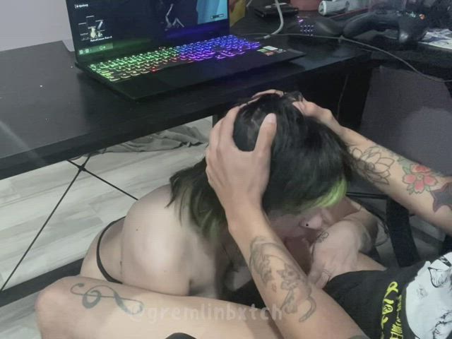 I’m always annoying him with my craving to suck his cock - free porn video