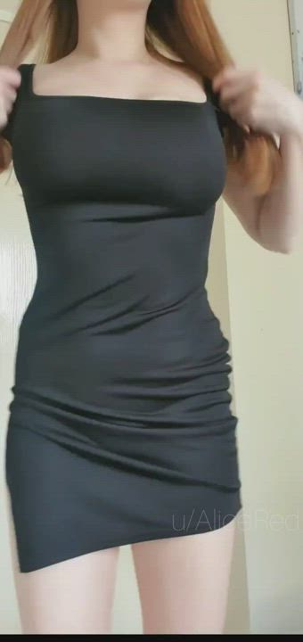 Would you take me out for a date in this dress? - free porn video