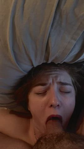 Look how cute she looks - free porn video