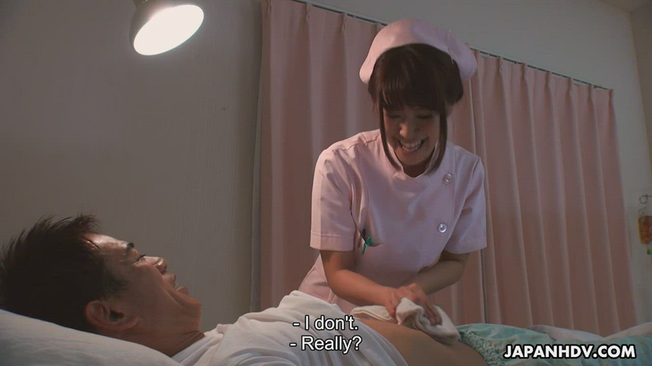 Hot and horny nurse Maika is fucked by her patient - free porn video