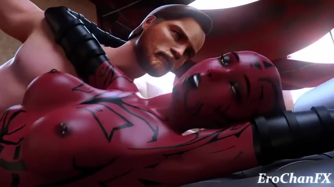 Obi-Wan x Darth Talon - "Questioning Talon" (EroChanFX, BBAfterDark100) [Star Wars] - free porn video