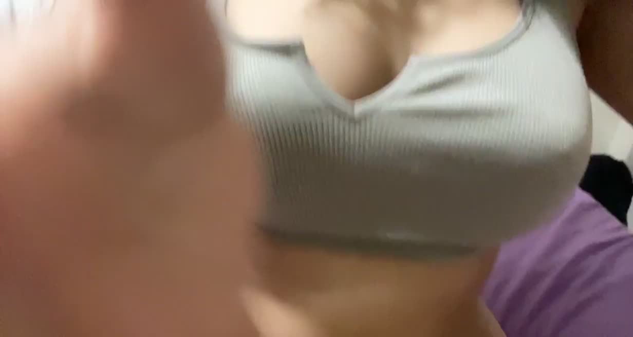 Let me suffocate you with my big milkers - free porn video