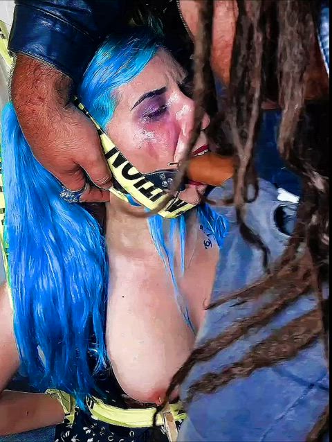 Immobilized and throated - free porn video