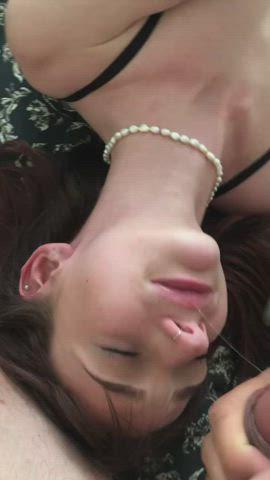 It’s crazy watching a college girl beg for your cock OC - free porn video