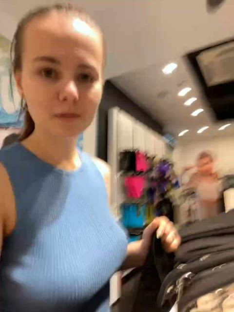 Gooning around at work - free porn video