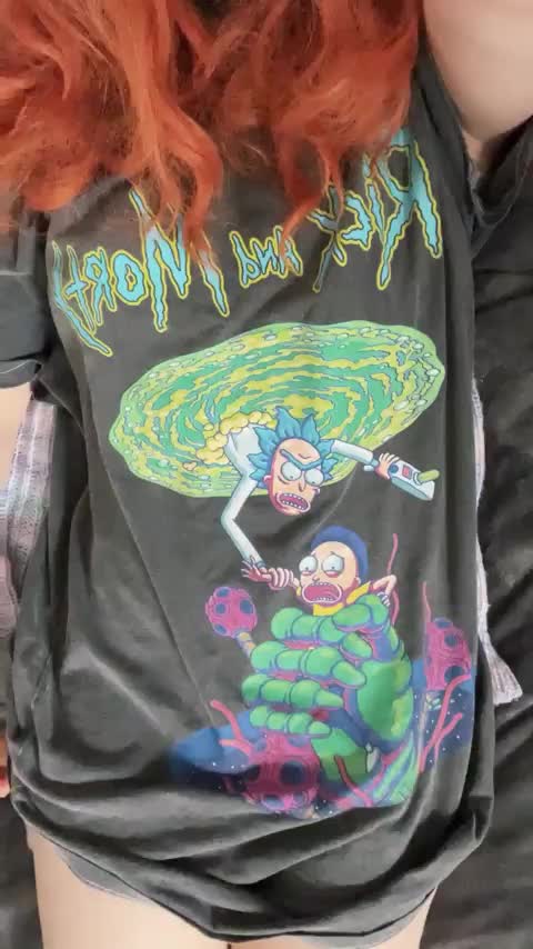 I'm the new Rick/Morty 🥰 can I show you my impression 💖 - free porn video