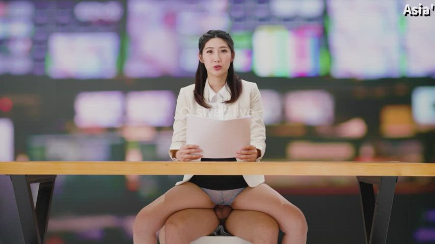News presenter - free porn video