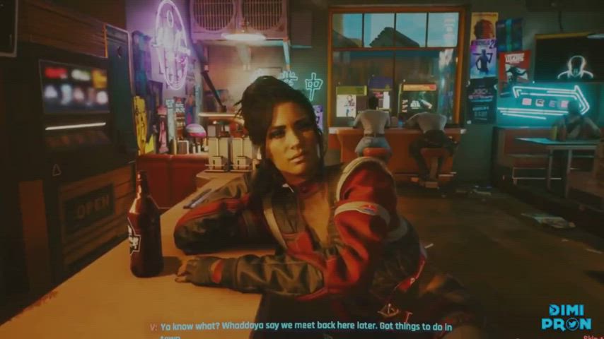 Panam (DIMIPRON) [Cyberpunk 2077] - free porn video