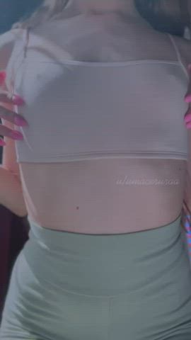 Tiny boobs need love and attention too - free porn video