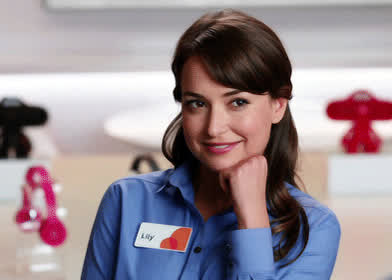 She seems really committed to getting a sales point from you… [Milana Vayntrub] - free porn video