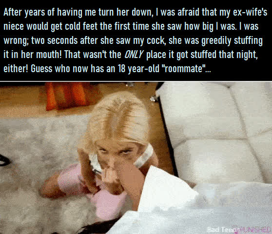 I'm not - "technically" - be her uncle anymore... The hard part, is talking her into not making me a daddy... YET. - free porn video