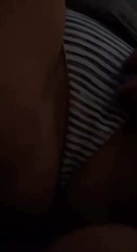 Breed me with my panties to the side then pull them back in front so your cum stays inside - free porn video