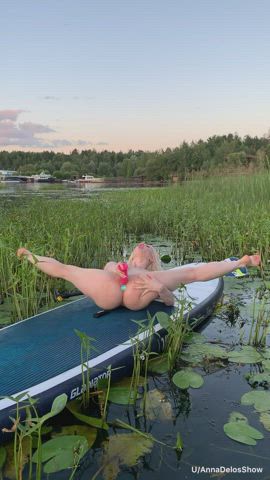 I like to masturbate on water and i want to be fucked here😋 - free porn video