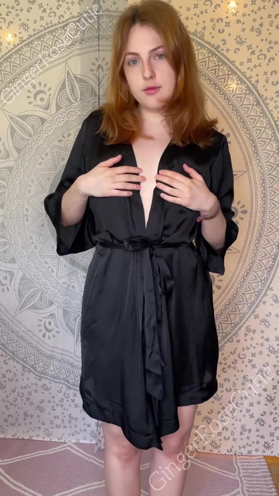 My morning routine is flashing you ❤ - free porn video