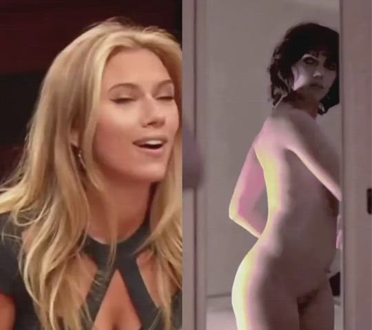 Finish the sentence: Scarlett Johansson and _______ would make the PERFECT threesome! - free porn video