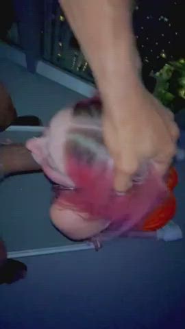 Submission On The Balcony - free porn video
