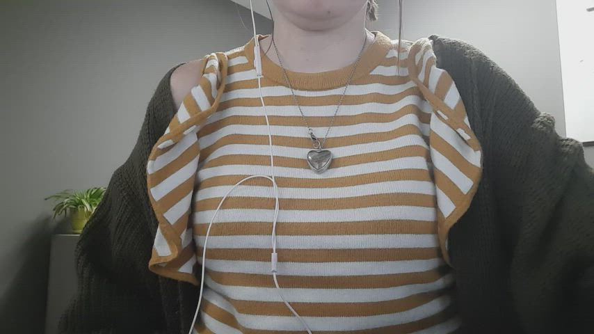 cum suck on my pale white tits - free porn video