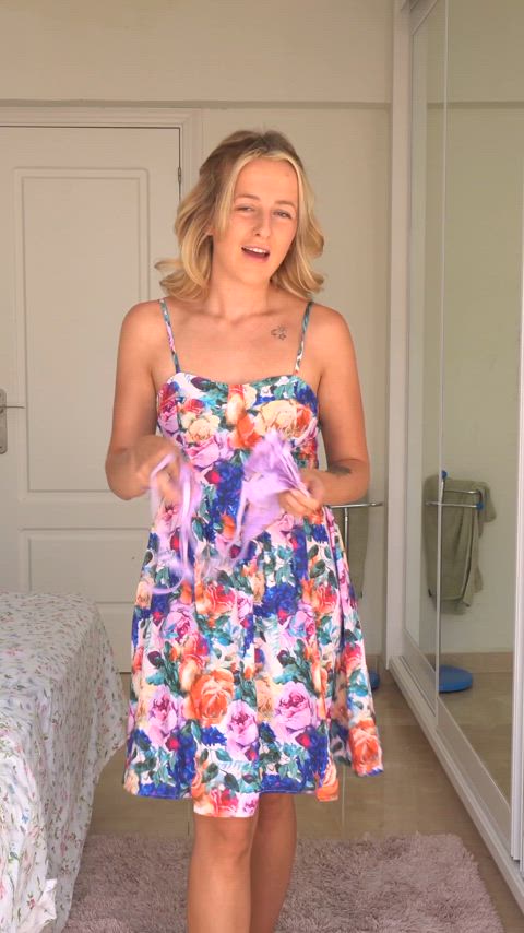 Showing off my new lingerie for Zach - free porn video