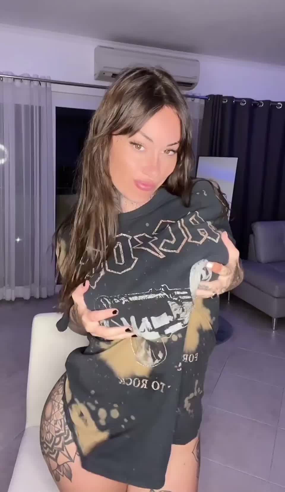 I hope you dont mind some tattoos - free porn video