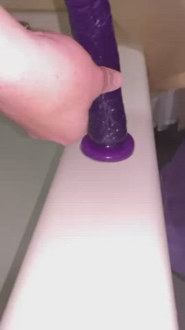 Riding my new suction toy - free porn video