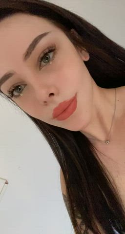 Showing tits and my blue eyes - free porn video
