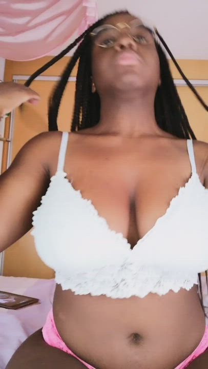 (19) If at least one guy wants to see me play with my boobs more often I would be happy 😅 - free porn video