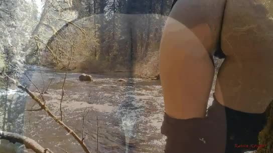 Come play at the river with me! - free porn video