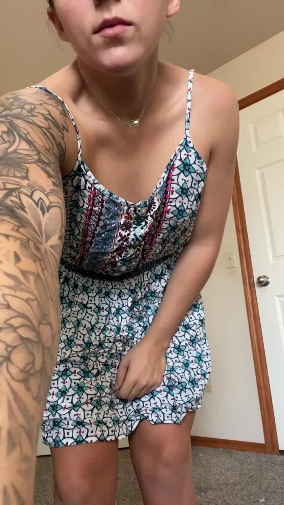 I love making myself gape for you! - free porn video